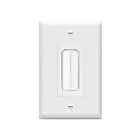 Enerlites 8891-W Single-Gang Multimedia Bristled