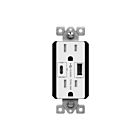 Enerlites 61501-1A1C-PD60-W 60W Delivery USB Type A/C Tamper-Resistant Receptacles