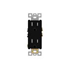 Enerlites 61501-TR-MBK 15A 125V Black Receptacle