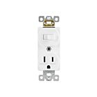 Enerlites 62150-TR-W Combination 15A Switch/Tamper-Resistant Receptacle