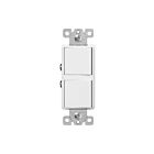 Enerlites 62835-W Dual Rocker Switches