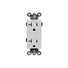 Enerlites 63200-W Industrial Grade Heavy Duty 20A Decorator Receptacle