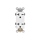 Enerlites 63201-W Industrial Grade Heavy Duty 20A Decorator Receptacle