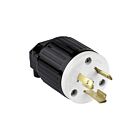 Enerlites 66411-BK Industrial Grade Locking Plug