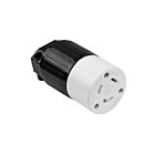 Enerlites 66412-BK Industrial Grade Locking Cord Connector