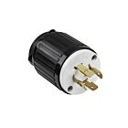 Enerlites 66421-BK Industrial Grade Locking Plug