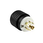 Enerlites 66600-BK Industrial Grade Locking Plug