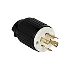 Enerlites 66800-BK Industrial Grade Locking Plug