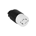 Enerlites 66802-BK Industrial Grade Locking Cord Connector