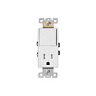 Enerlites 68625-TR-W Combination 15A Switch/Tamper-Resistant Receptacle