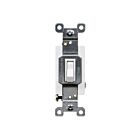 Enerlites 81200-W Commercial Grade 20A Toggle Switch