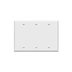 Enerlites 8803-W Blank Cover Three-Gang Wall Plate