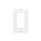 Enerlites 8831-W Decorator/GFCI One-Gang Wall Plate