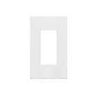 Enerlites SI8831M-MW Matte Finish Screwless Decorator/GFCI One-Gang Wall Plate 