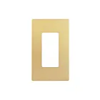 Enerlites SI8831-GD Screwless Duplex Receptacle Two-Gang Wall Plate