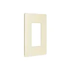 Enerlites SI8831-LA Screwless Duplex Receptacle Two-Gang Wall Plate