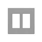 Enerlites SI8832-GY Screwless Decorator/GFCI One-Gang Wall Plate