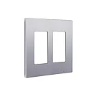 Enerlites SI8832-SV Screwless Decorator/GFCI One-Gang Wall Plate