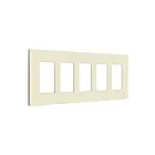 Enerlites SI8835-LA Screwless Decorator/GFCI Five-Gang Wall Plate