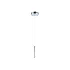 ET2 Lighting E10001-PC Flute 1-Light 1W Polished Chrome Pendant