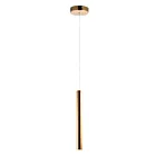 ET2 Lighting E10011-RG Flute 1-Light 7W Rose Gold Pendant
