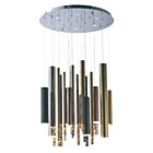 ET2 Lighting E10020-MPLT Flute 29-Lights 2668W Multi-Plated Pendant