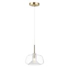 ET2 Lighting E10042-18SBR Deuce 1-Light 4W Satin Brass Pendant