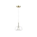 ET2 Lighting E10042-18SBR Deuce 1-Light 4W Satin Brass Pendant