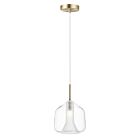 ET2 Lighting E10044-18SBR Deuce 1-Light 4W Satin Brass Pendant