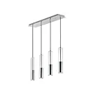 ET2 Lighting E11004-24PC Torch 4-Lights 28W Polished Chrome Pendant