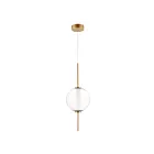 ET2 Lighting E11040-24GLD Axle 1-Light 11.2W Gold Pendant