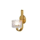 ET2 Lighting E11080-124NAB 8W Natural Aged Brass LED Wall Sconce
