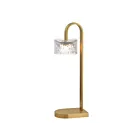 ET2 Lighting E11087-124NAB 8W Natural Aged Brass LED Table Lamp