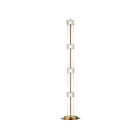 ET2 Lighting E11088-124NAB 140W Natural Aged Brass LED Floor Lamp