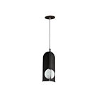 ET2 Lighting E11090-92BK Pendulum 1-Light 4W Black Pendant
