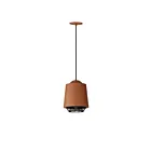 ET2 Lighting E11390-BRKBK Phoenix 1-Light 9W Brick/Black Pendant