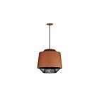 ET2 Lighting E11394-BRKBK Phoenix 1-Light 12W Brick/Black Pendant