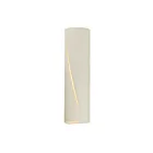 ET2 Lighting E14396-CHK 27W Chaulk White LED Outdoor Wall Sconce