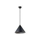 ET2 Lighting E20086-BK Abyss 1-Light 38W Black Pendant