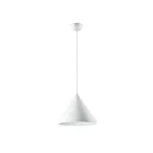 ET2 Lighting E20086-MW Abyss 1-Light 38W Matte White Pendant