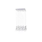 ET2 Lighting E20117-18 Larmes 16-Lights 160W Polished Chrome Pendant