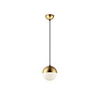 ET2 Lighting E20361-92MG Half Moon 1-Light 9W Metallic Gold Pendant