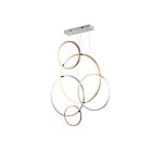 ET2 Lighting E20375-MPLT Union 5-Lights 325W Multi-Plated Pendant