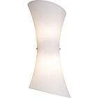 ET2 Lighting Conico E20412-09 120W Satin Nickel LED Outdoor Wall Sconce