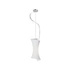 ET2 Lighting E20420-09 Conico 1-Light 60W Satin Nickel Pendant