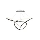 ET2 Lighting E20456-BC Perpetual 1-Light 63W Black Chrome Pendant