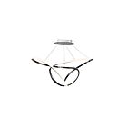 ET2 Lighting E20456-BC Perpetual 1-Light 63W Black Chrome Pendant
