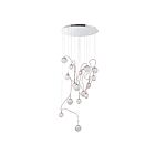 ET2 Lighting E20656-91PC Bobble 16-Lights 24W Polished Chrome Pendant