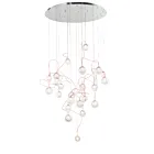 ET2 Lighting E20658-91PC Bobble 24-Lights 36W Polished Chrome Pendant