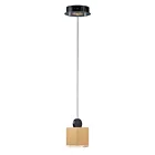 ET2 Lighting E20860-75BKGLD Nob 1-Light 5W Black/Gold Pendant